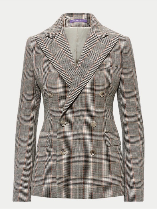 Ralph Lauren Purple Label Jackets & Blazers - Ralph Lauren Purple Label Women’s Camden Glen Plaid Wool Blazer | Size 8